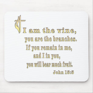 Johannes 15:5  mousepad