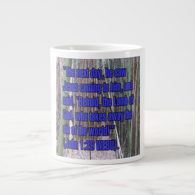 Johannes 1:29 WEBU Tasse (Vorderseite)