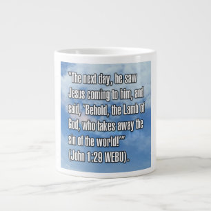 Johannes 1:29 WEBU Tasse
