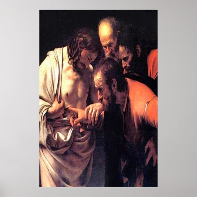 Johannes 20:24-29 Poster meines Herrn und meines G (Vorne)