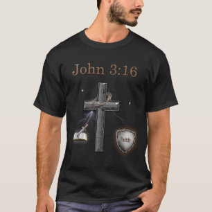 Johannes 3,16 Christ  T-Shirt