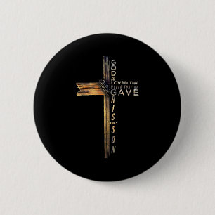 Johannes 3_16 Christliches Kreuz Bibel 2025 Update Button