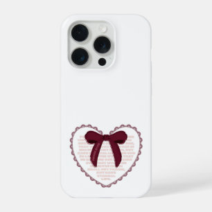 Johannes 3:16 - Christliches Valentinsgeschenk iPhone 15 Pro Hülle