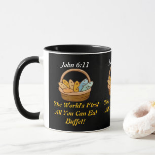 "Johannes 6:11" Tasse