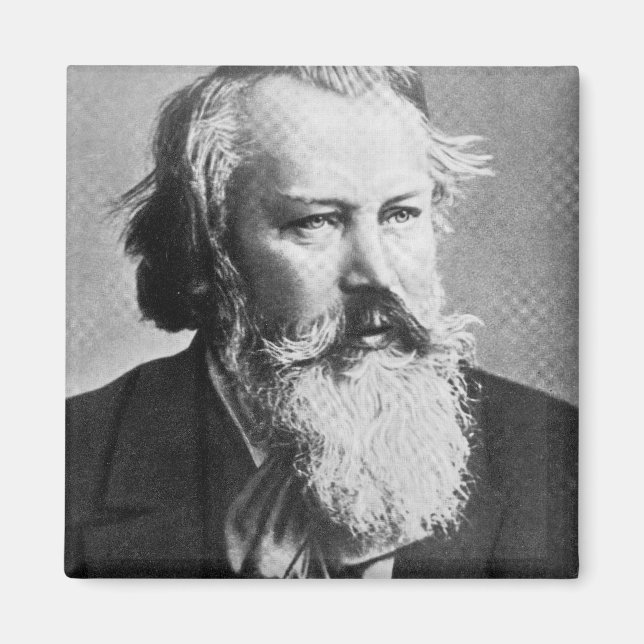 Johannes Brahms, 1879 Magnet (Vorne)
