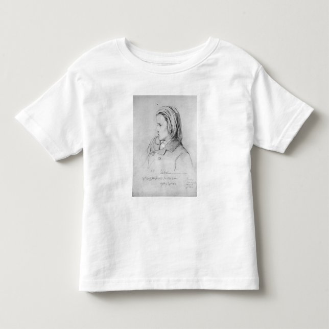 Johannes Brahms alterte zwanzig, 1853 Kleinkind T-shirt (Vorderseite)