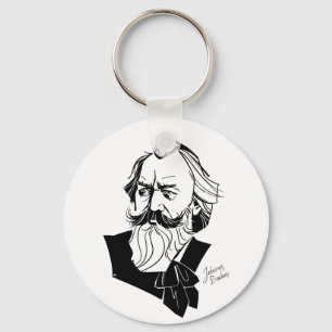 Johannes Brahms Schlüsselanhänger