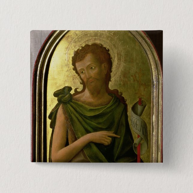 Johannes der Baptist Button (Vorderseite)