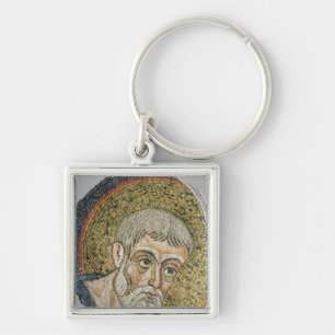 Johannes der Baptist: Fragment eines Mosaiks Schlüsselanhänger