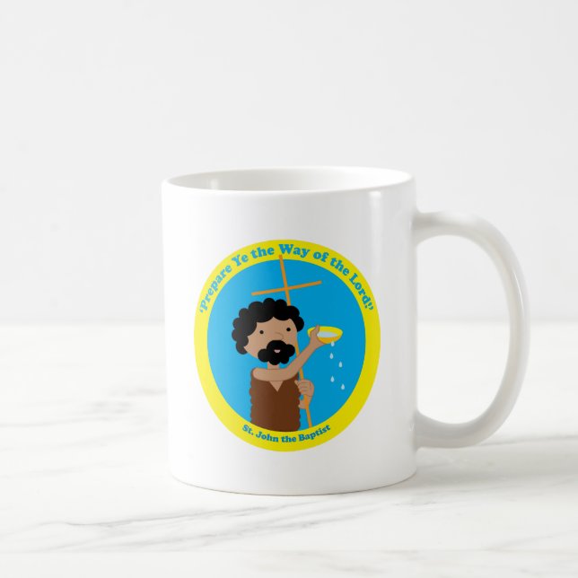 Johannes der Baptist Kaffeetasse (Rechts)