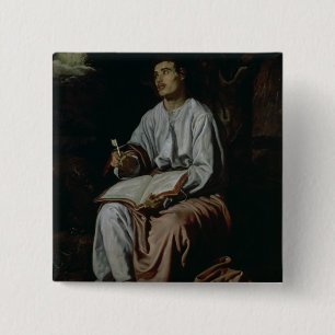Johannes der Evangelist auf der Insel von Button