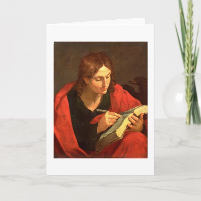 Johannes der Evangelist Karte (Vorderseite)