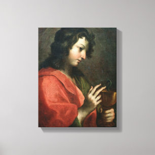 Johannes der Evangelist Leinwanddruck
