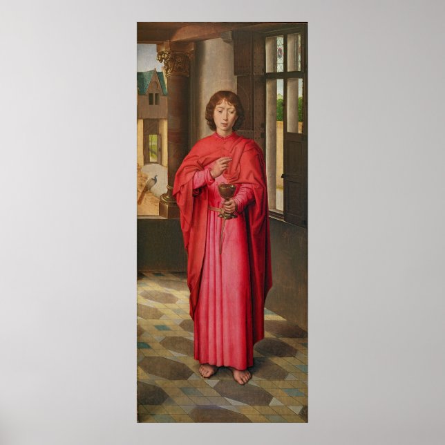 Johannes der Evangelist Poster (Vorne)