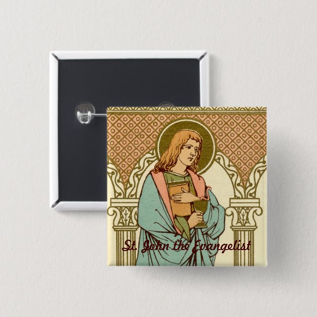 Johannes der Evangelist (RLS 07) Button (Vorne & Hinten)