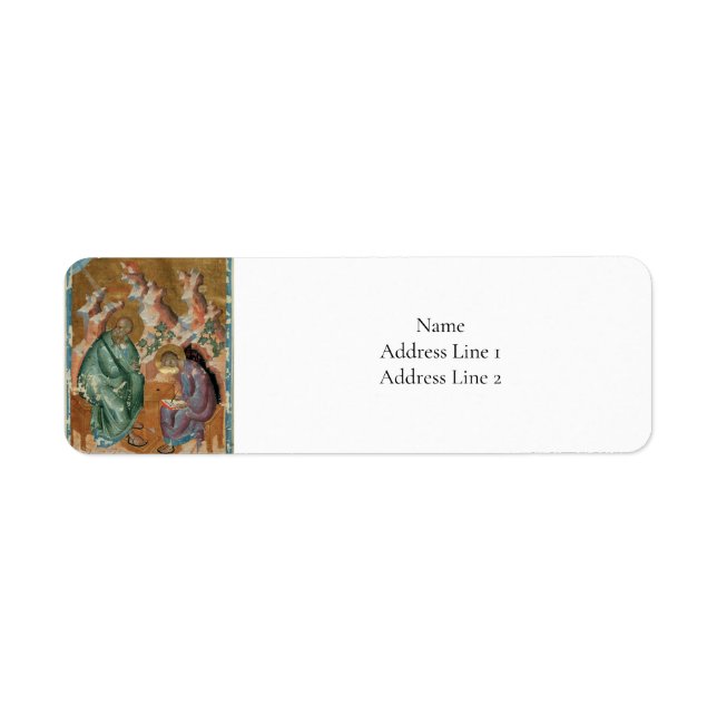 Johannes der Evangelist von Andrei Rublev (Vorne)