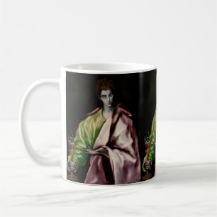 Johannes der Evangelist von El Greco Kaffeetasse