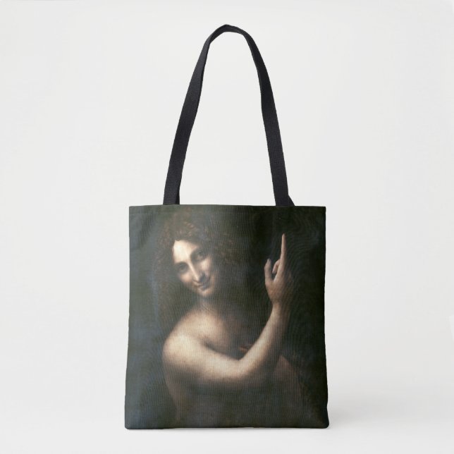 Johannes der Täufer Leonardo da Vinci Tasche (Vorderseite)