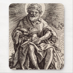 Johannes der Täufer mit dem Lamm  Mousepad