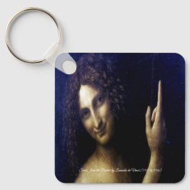 Johannes der Täufer von Leonardo da Vinci Schlüsselanhänger