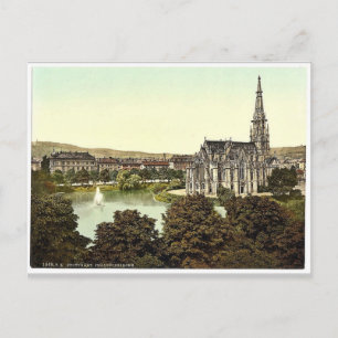 Johannes Kirche, Stuttgart, Württemberg, Deutschla Postkarte