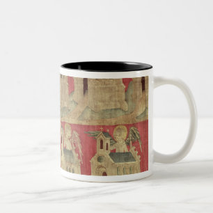 Johannes und die sieben Kirchen von Asien Zweifarbige Tasse