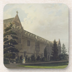 Johannes Uni gesehen vom Garten, illustrat Untersetzer
