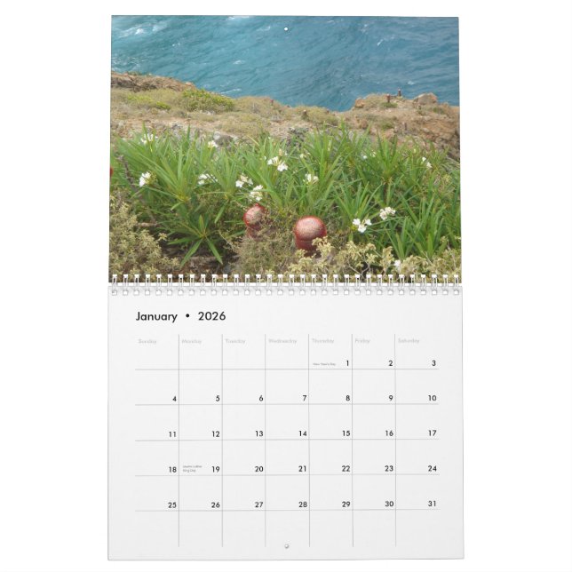 Johannes, USVI Kalender (Jan 2026)