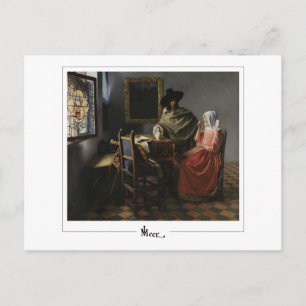 Johannes Vermeer #1 - Fine Art Postkarte