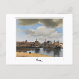 Johannes Vermeer #29 - Fine Art Postkarte