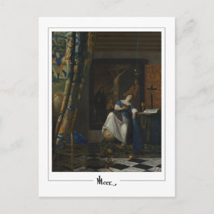 Johannes Vermeer #33 - Fine Art Postkarte