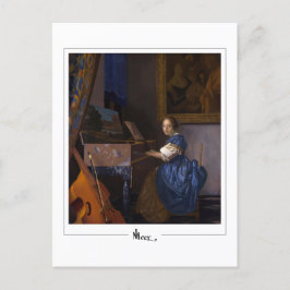 Johannes Vermeer #34 - Fine Art Postkarte