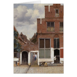Johannes Vermeer, Ansicht der Häuser in Delft