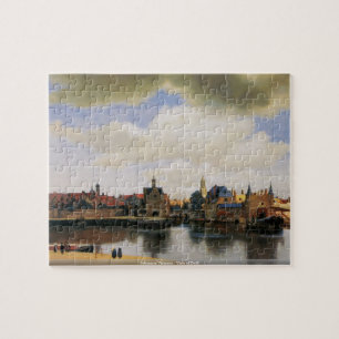 Johannes Vermeer - Ansicht von Delft-Puzzlespiel