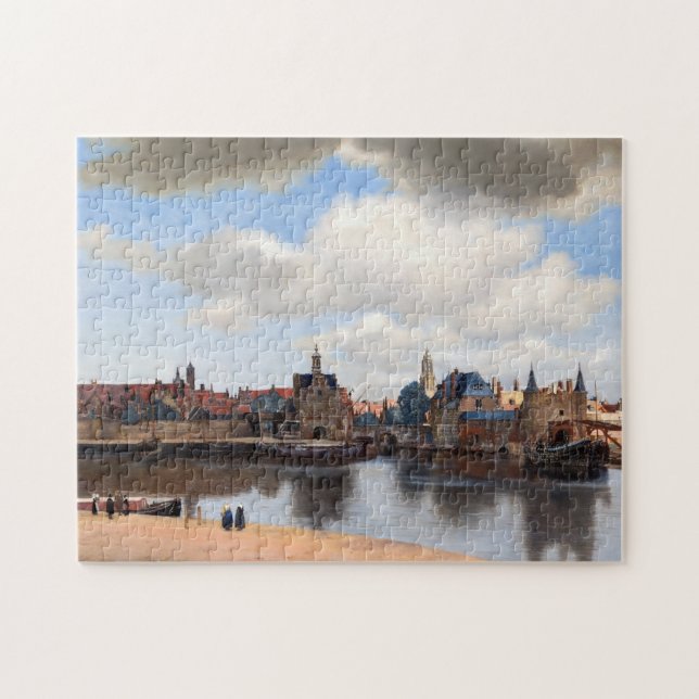 Johannes Vermeer - Blick auf Delft (Horizontal)