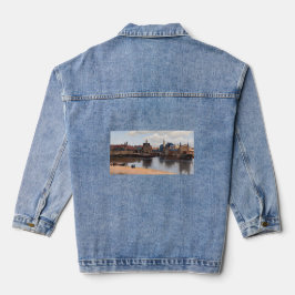 Johannes Vermeer - Blick auf Delft Jeansjacke