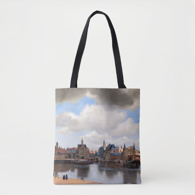 Johannes Vermeer - Blick auf Delft Tasche (Vorderseite)