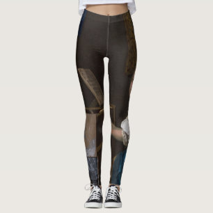 Johannes Vermeer Dame am Virginal Leggings