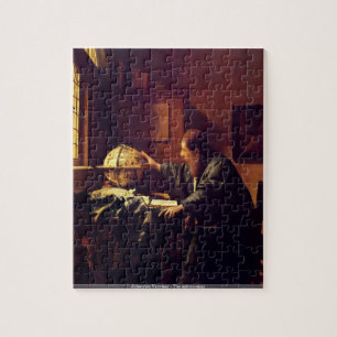 Johannes Vermeer - das Astronomenpuzzlespiel