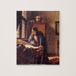 Johannes Vermeer - das Geographpuzzlespiel