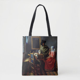 Johannes Vermeer - Das Glas Wein Tasche