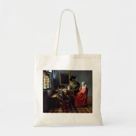 Johannes Vermeer - Das Glas Wein Tragetasche