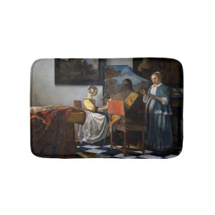 Johannes Vermeer - Das Konzert Badematte