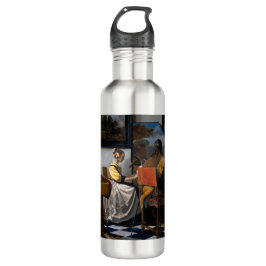 Johannes Vermeer - Das Konzert Edelstahlflasche