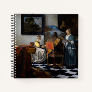 Johannes Vermeer - Das Konzert Notizbuch