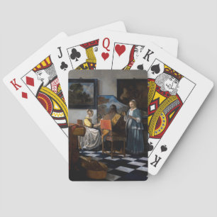 Johannes Vermeer - Das Konzert Spielkarten