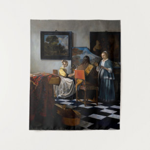 Johannes Vermeer - Das Konzert Wandteppich