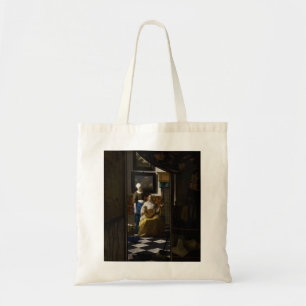 Johannes Vermeer - Das Liebe-Schreiben Tragetasche