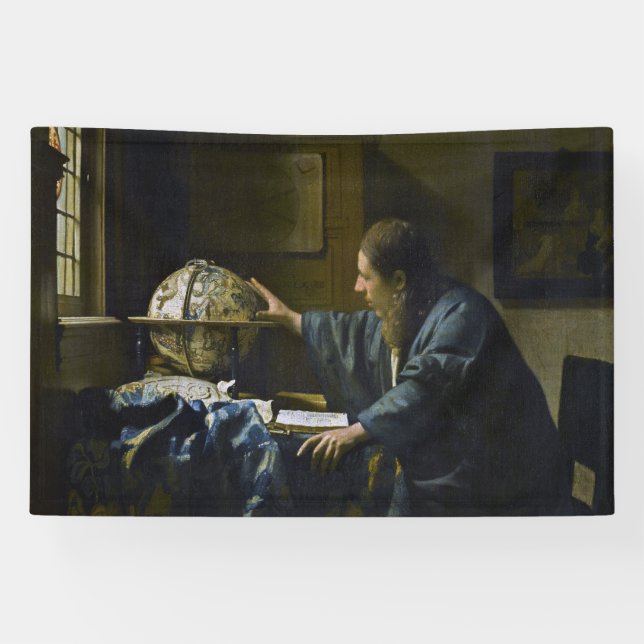 Johannes Vermeer - Der Astronom Banner (Horizontal)