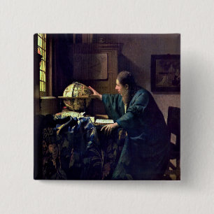 Johannes Vermeer - Der Astronom Button